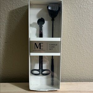 Modern Expressions Black Candle Care Set